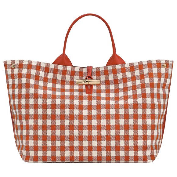 Longchamp |Le Roseau L Handtasche Rinde - Canvas |Rinde