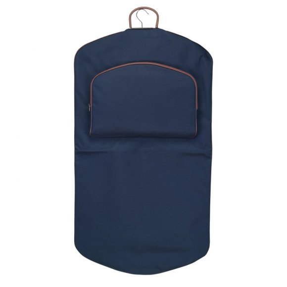 Longchamp |Boxford Kleiderhülle Blau – Recyceltes Canvas |Blau