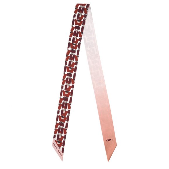 Longchamp |Origami Le Pliage Bandeau Nude – Seide |Hautfarben