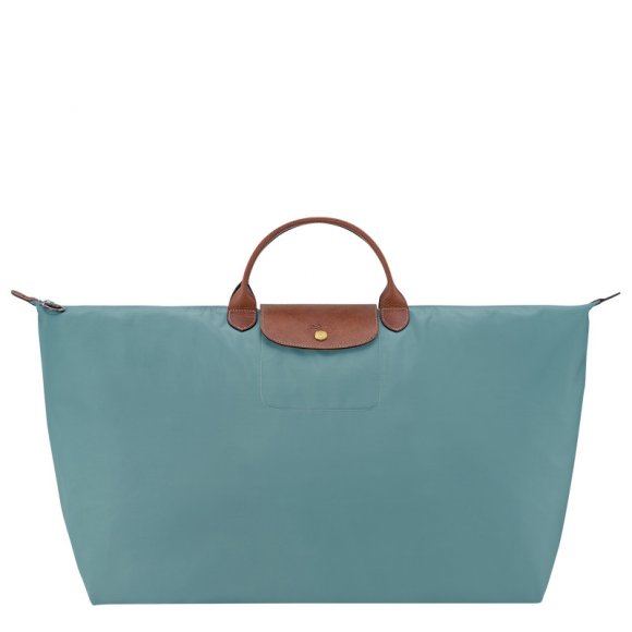Longchamp |Le Pliage Original XL Reisetasche, Eukalyptus – Recyceltes Canvas |Eukalyptus