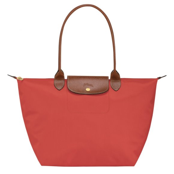 Longchamp |Le Pliage Original L Tote Bag Tomate – Recyceltes Canvas |Tomate