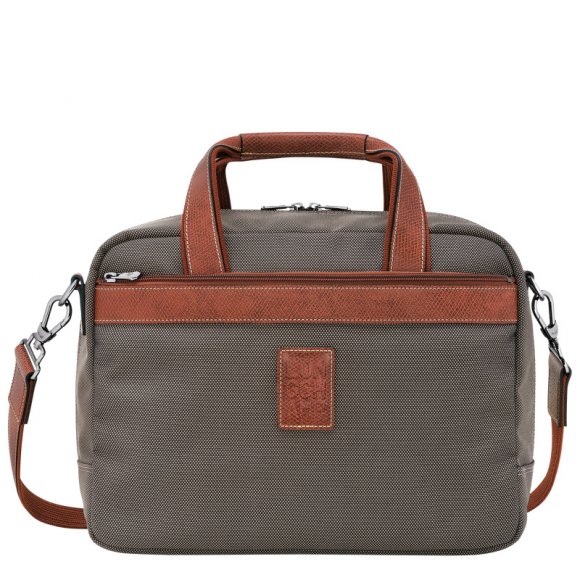 Longchamp |Boxford S Reisetasche Braun – Recyceltes Canvas |Braun