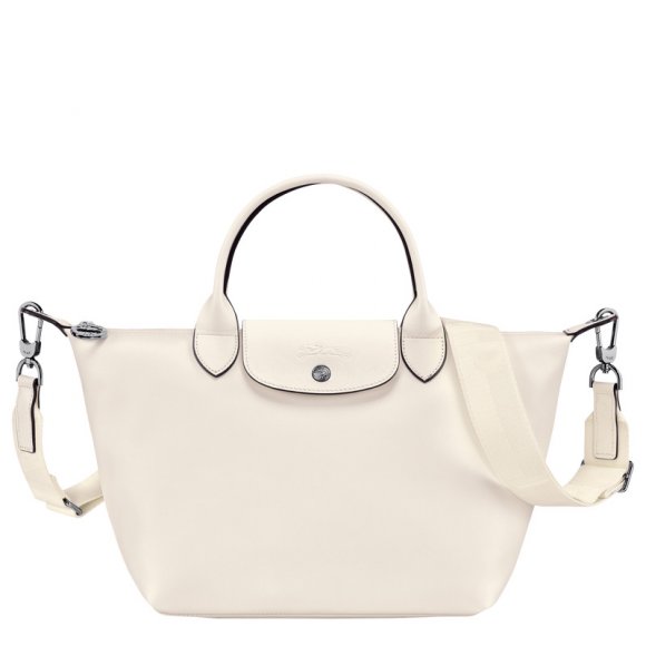 Longchamp |Le Pliage Xtra S Handtasche Ecru – Leder |Ecru
