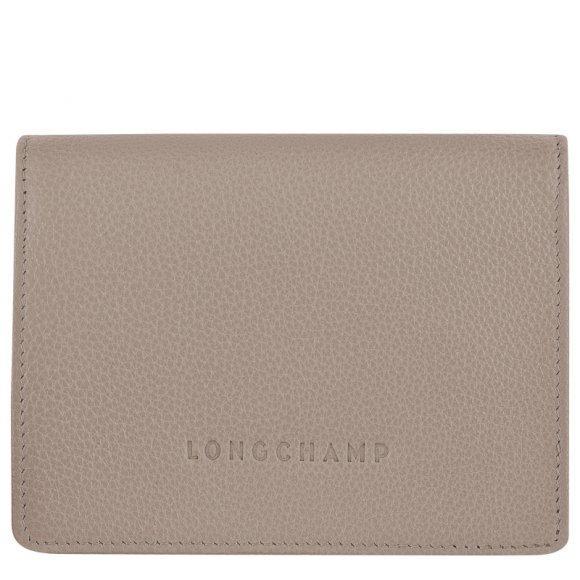 Longchamp |Le Foulonn Geldbörse Turteltaube - Leder |Turteltaube Longchamp |Le Foulonn Geldbörse Turteltaube - Leder |Turteltaube