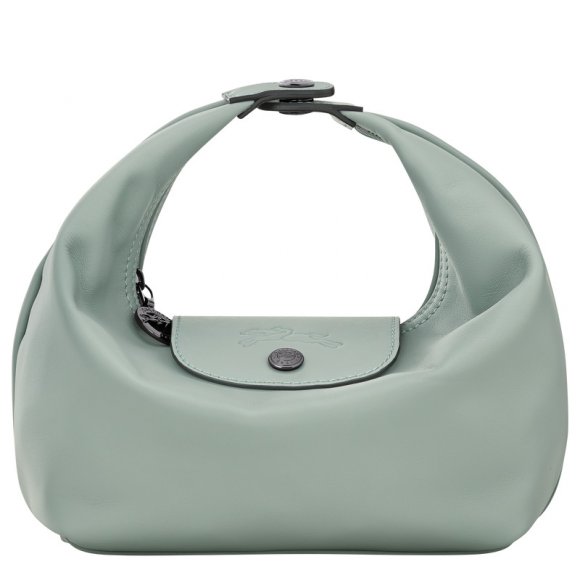 Longchamp |Le Pliage Xtra XS Handtasche, Eisenkraut – Leder |Eisenkraut