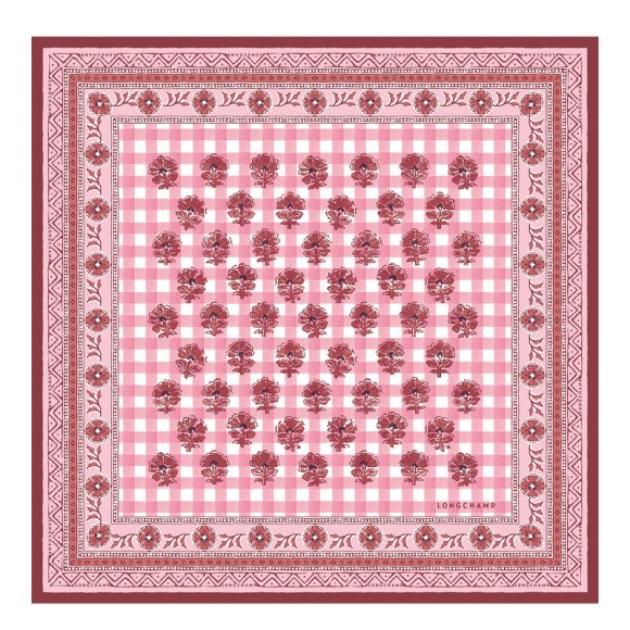 Longchamp |The Bucolic Escapade Seidenschal 50 Blush – SONSTIGES |Blush