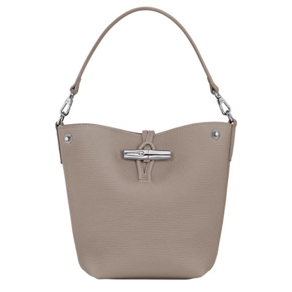 Longchamp |Le Roseau XS Beuteltasche Ton – Leder |Ton