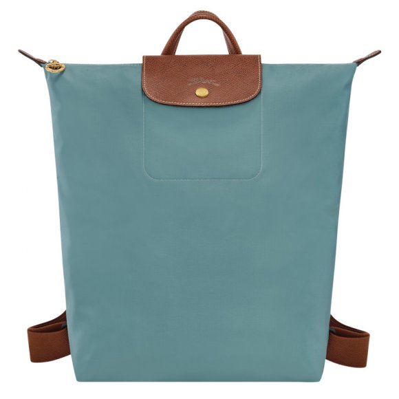 Longchamp |Le Pliage Original M Rucksack Eukalyptus – Canvas |Eukalyptus