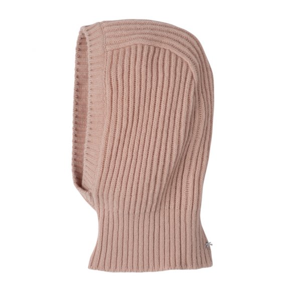 Longchamp |Balaclava Nude – Strick |Hautfarben