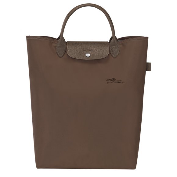 Longchamp |Le Pliage Green M Tragetasche, Terra – Canvas |Terra