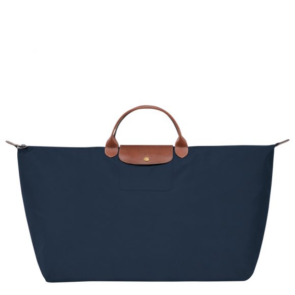 Longchamp |Le Pliage Original XL Reisetasche Marineblau – Recyceltes Canvas |Marineblau