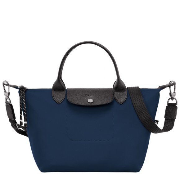 Longchamp |Le Pliage Energy S Handtasche Marineblau – Recyceltes Canvas |Marineblau