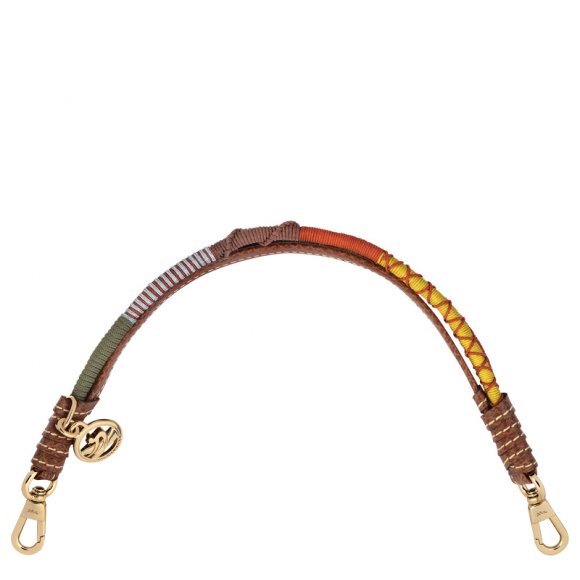 Longchamp |Longfriend Schultergurt, Braun – Leder |Braun