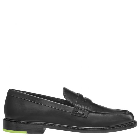 Longchamp |Au Sultan Loafer Schwarz – Leder |Schwarz