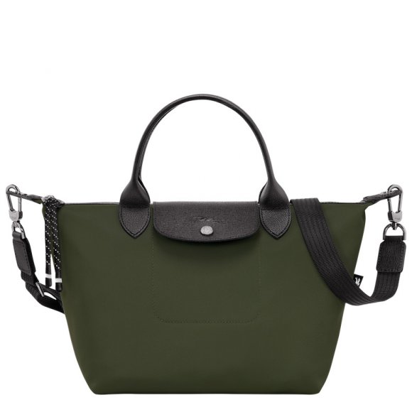 Longchamp |Le Pliage Energy S Handtasche Khaki – Recyceltes Canvas |Khaki