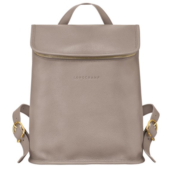 Longchamp |Le Foulonn Rucksack Turteltaube - Leder |Turteltaube