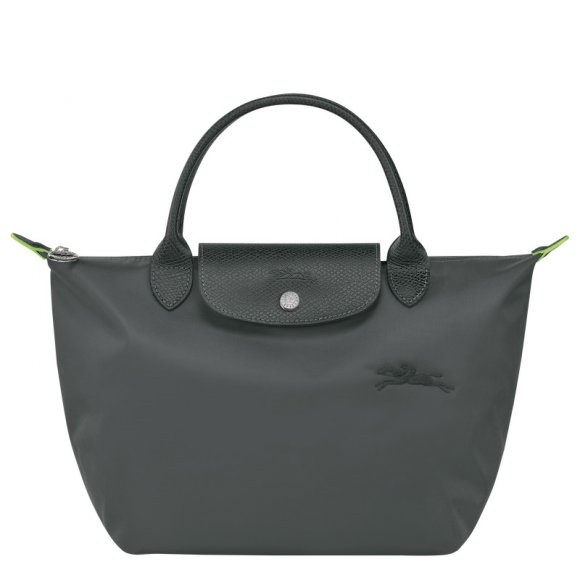 Longchamp |Le Pliage Green S Handtasche Graphit – Recyceltes Canvas |Graphit