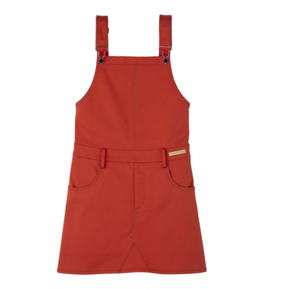 Longchamp |Kleid Tomate – Gabardine |Tomate
