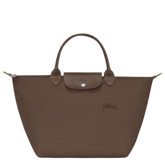 Longchamp |Le Pliage Green M Handtasche Terra – Recycelter Canvas |Terra
