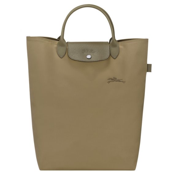Longchamp |Le Pliage Green M Tote Bag Artischocke – Canvas |Artischocke