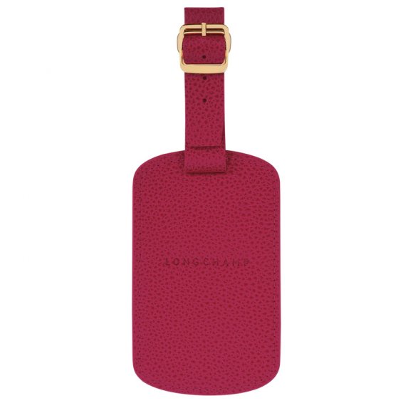 Longchamp |Le Foulonn Gepäckanhänger Beetroot – Leder |Beetroot