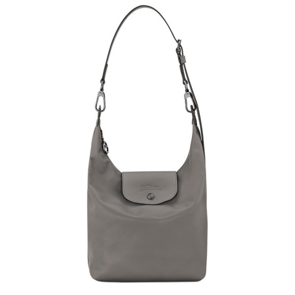 Longchamp |Le Pliage Xtra M Schultertasche Turteltaube – Leder |Turteltaube