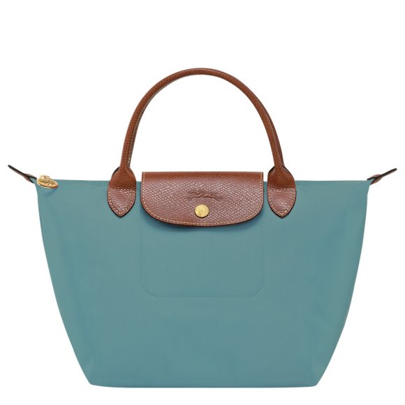 Longchamp |Le Pliage Original S Handtasche Eukalyptus – Recyceltes Canvas |Eukalyptus