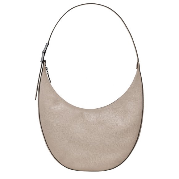 Longchamp |Le Roseau Essential L Umhängetasche, Ton – Leder |Ton