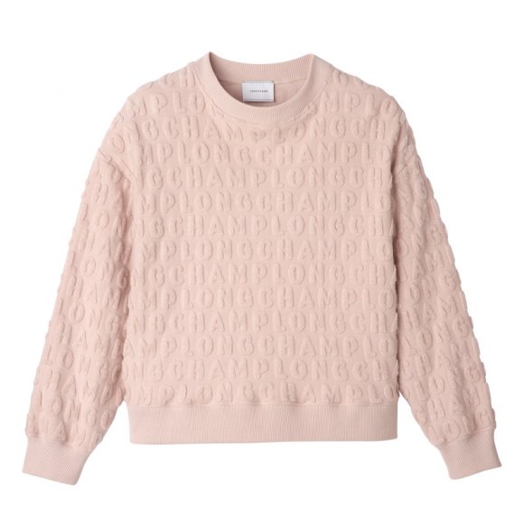Longchamp |Sweatshirt Nude – Jersey |Nude