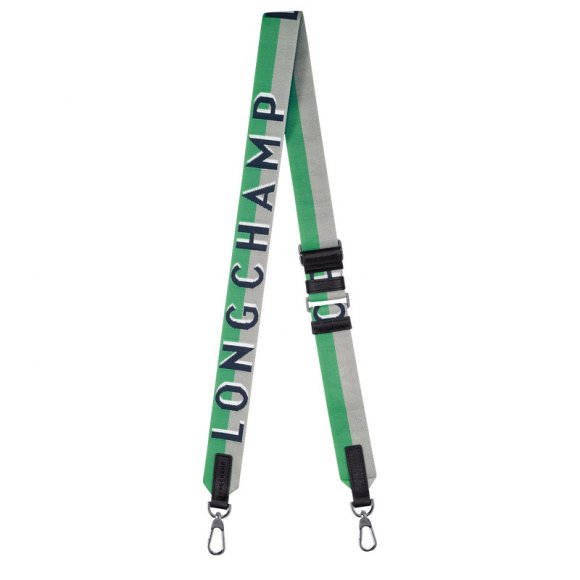 Longchamp |Shadow Schultergurt Marineblau – Canvas |Marineblau