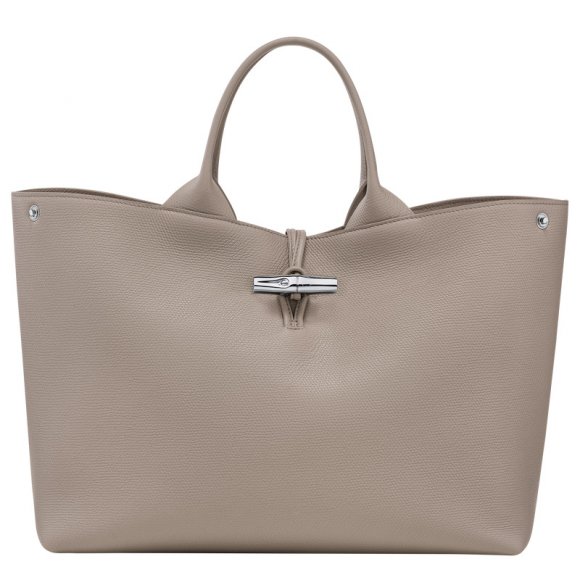 Longchamp |Le Roseau L Handtasche, Leder, ClayTon