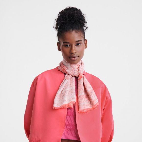 Longchamp |Lebensbaum-Stola Tomate – SONSTIGES |Tomate