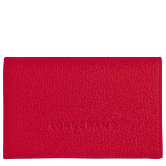 Longchamp |Le Foulonn Kartenetui Love – Leder |Liebe Grüße