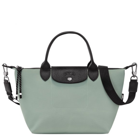 Longchamp |Le Pliage Energy S Handtasche, Eisenhut – Recyceltes Canvas |Eisenkraut
