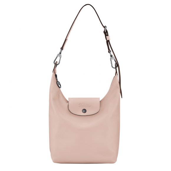 Longchamp |Le Pliage Xtra M Schultertasche Nude – Leder |Nude