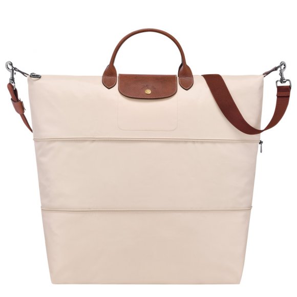 Longchamp |Le Pliage Original Reisetasche, erweiterbar, Papier – Recyceltes Canvas |Papier