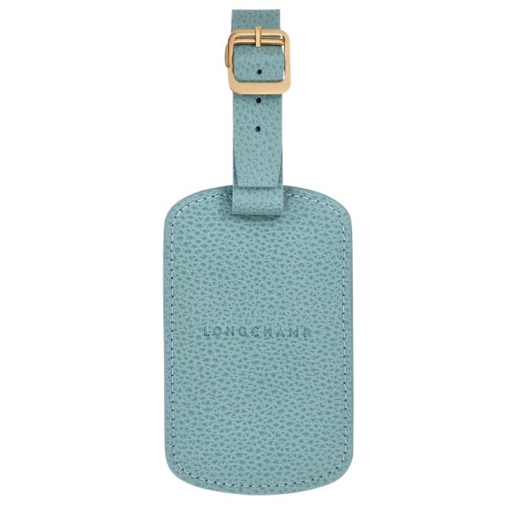 Longchamp |Le Foulonn Gepäckanhänger Eukalyptus – Leder |Eukalyptus