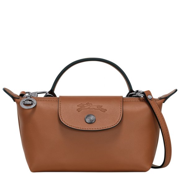 Longchamp |Le Pliage Xtra XS Beutel Cognac – Leder |Cognac