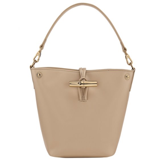 Longchamp |Le Roseau XS Beuteltasche Root – Leder |Wurzel