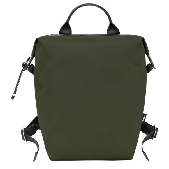 Longchamp |Le Pliage Energy L Rucksack Khaki – Recycelter Canvas |Khaki