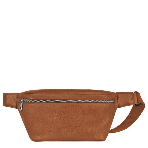 Longchamp |Le Foulonn M Gürteltasche Karamell – Leder |Karamell