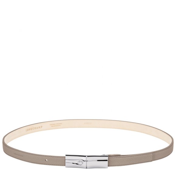 Longchamp |Le Roseau Damengürtel, Ton – Leder |Ton