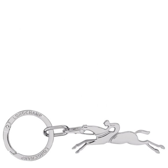 Longchamp |Cavalier Schlüsselanhänger Silber – SONSTIGES |Silber
