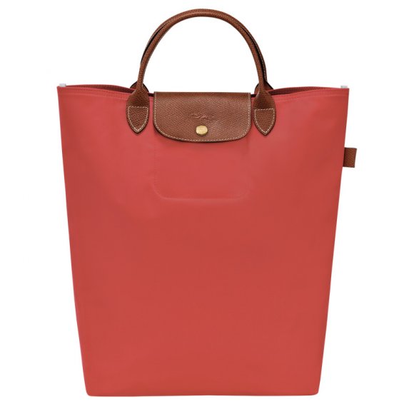 Longchamp |Le Pliage Original M Tote Bag, Tomate – Canvas |Tomate