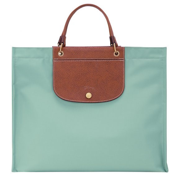 Longchamp |Cabas L Tote Bag, Eisenkraut – Canvas |Eisenkraut