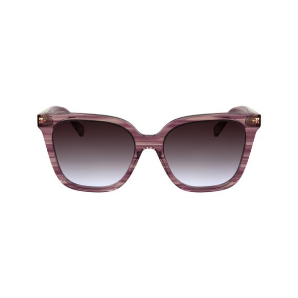 Longchamp |Sonnenbrille Violett – Acetat |Weiß/Violett
