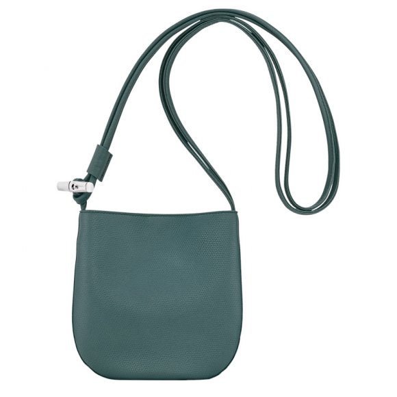 Longchamp |Le Roseau S Umhängetasche, Zeder – Leder |Zeder