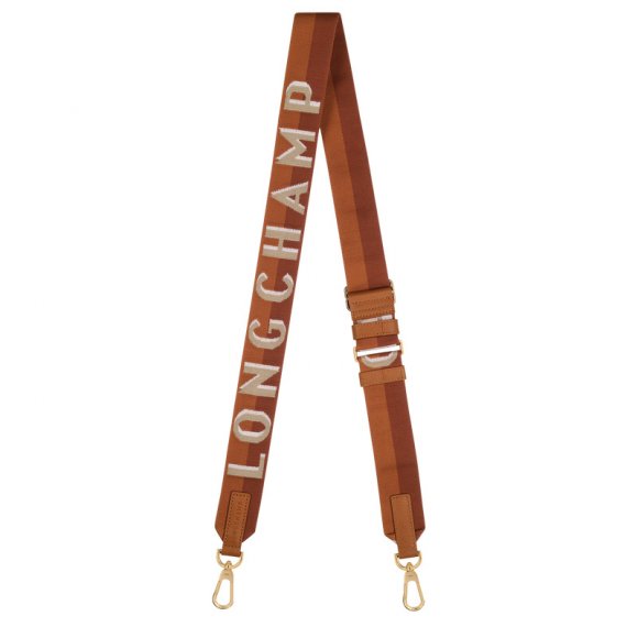 Longchamp |Shadow Schultergurt Wurzelholz – Canvas |Wurzelholz