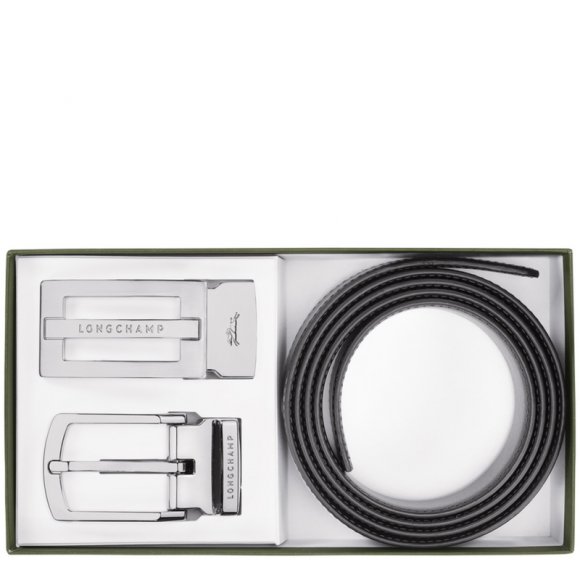 Longchamp |Delta Box Schwarz/Marineblau – Leder |Schwarz/Marineblau