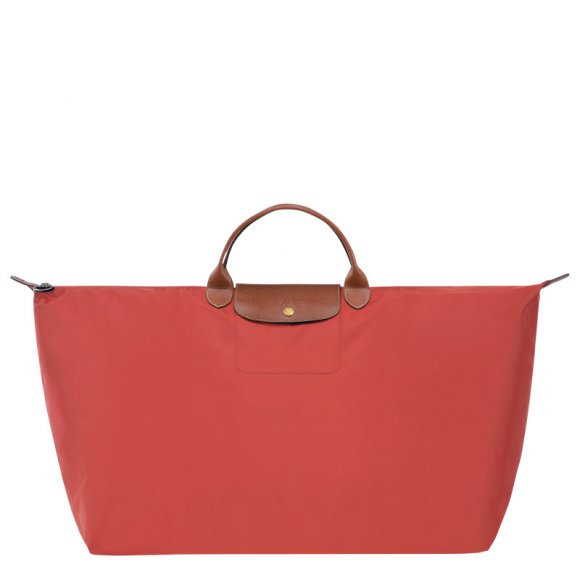 Longchamp |Le Pliage Original XL Reisetasche Tomate – Recyceltes Canvas |Tomate